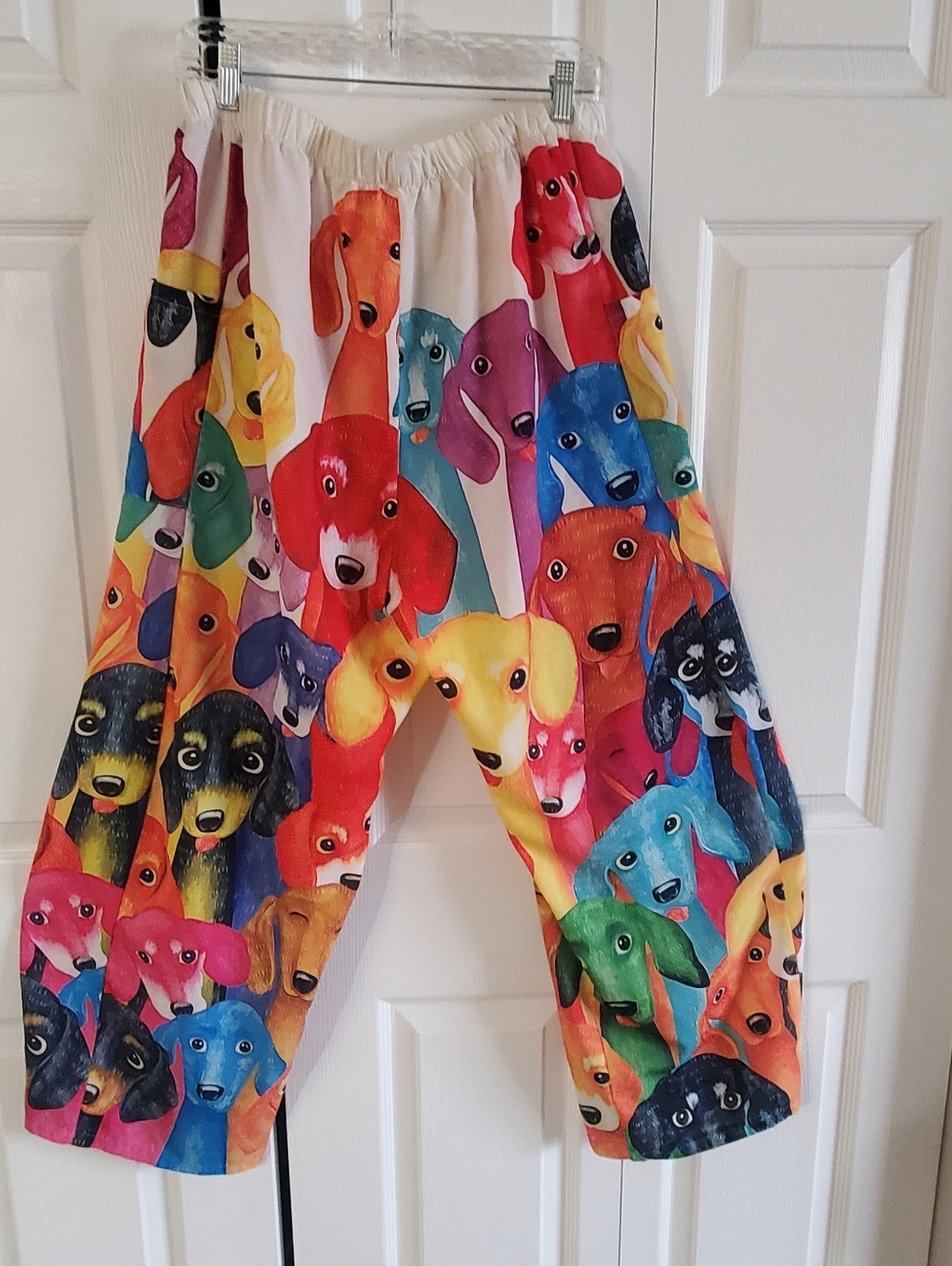 Dog Print Lightweight Pants, Cover Up. Loungewear, 5x Fit Is Smaller.XL No Brand - Picture 4 of 7